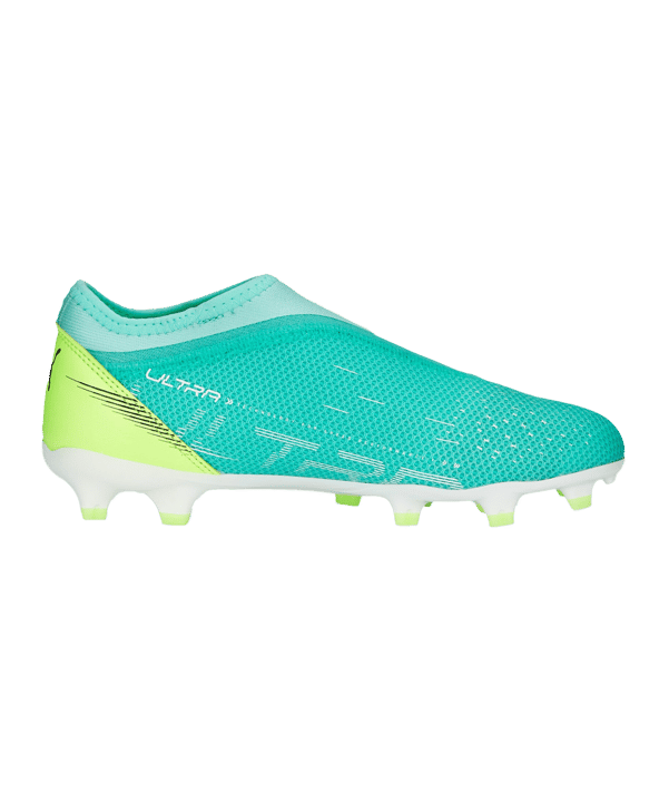 PUMA ULTRA Match LL FG/AG Pursuit Jr Kids Türkis Gelb Grün F03 - tuerkis