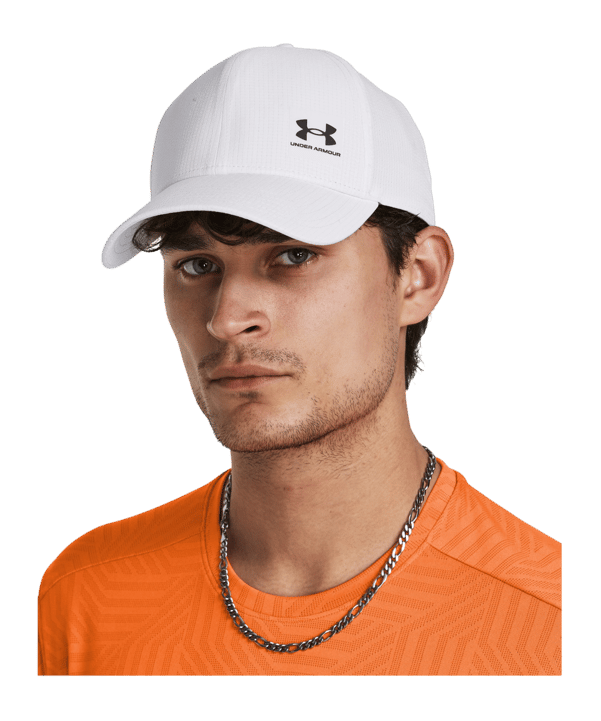 Under Armour Iso-Chill Armourvent Adj Cap Weiss - weiss