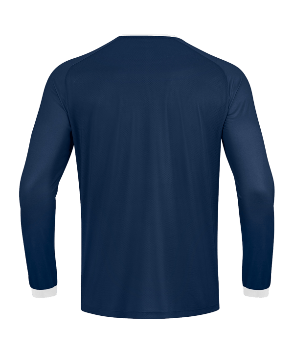 JAKO Inter Trikot Langarm Blau Weiss Rot F935 - blau