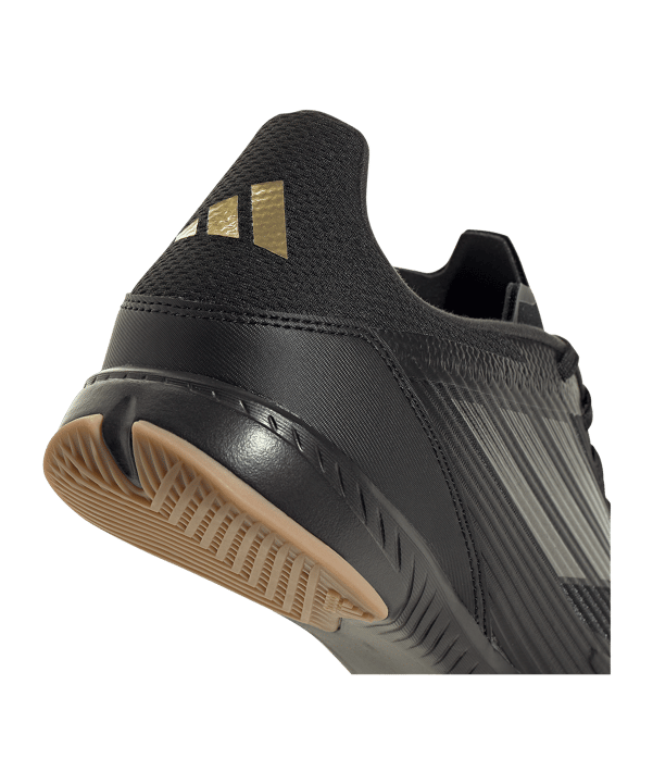 adidas F50 League IN Dark Spark Schwarz Grau - schwarz