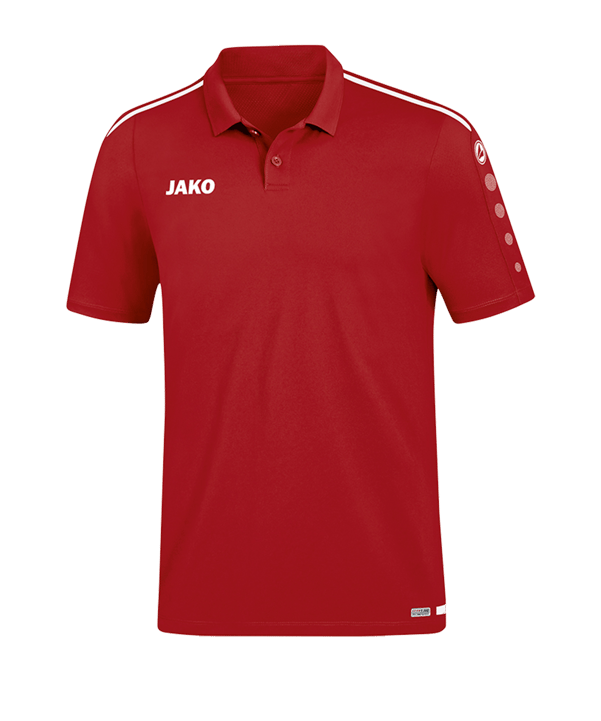 JAKO Striker 2.0 Poloshirt Rot Weiss F11 - rot