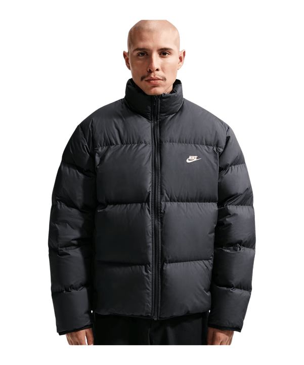 Nike Club Down Puffer Giacca Nero C10 - nero