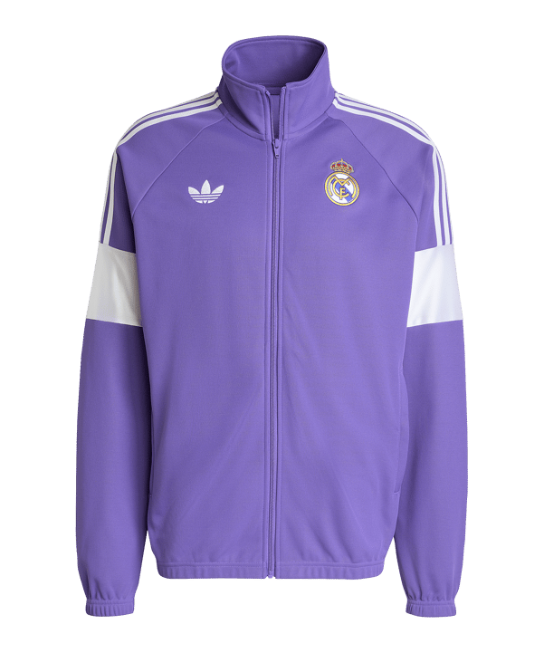 adidas Real Madrid Lfstlr Track Jacke Lila - lila