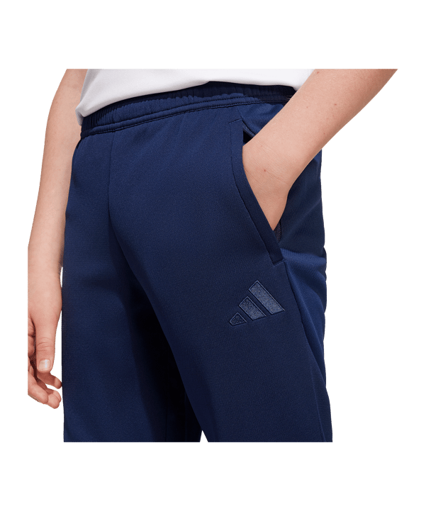 adidas Tiro 25 Travel Trainingshose Kids Blau - blau
