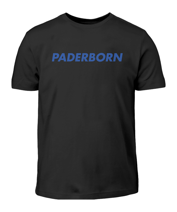 Kids T-Shirt "Paderborn" Schwarz - schwarz