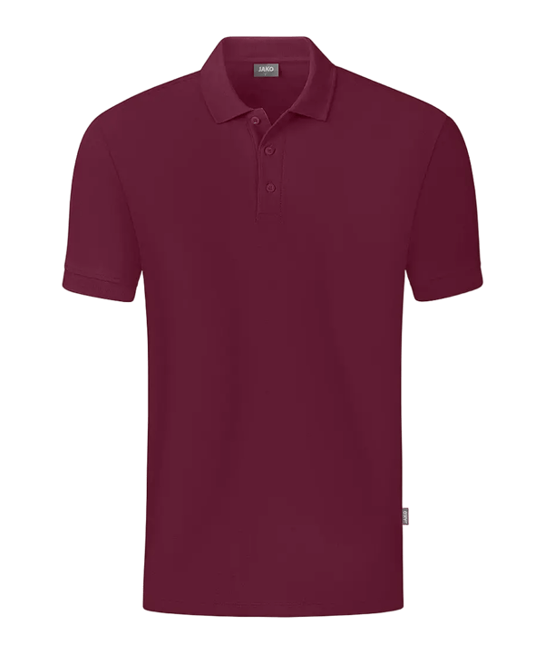 JAKO Organic Polo Shirt Kids Braun F130 - rot