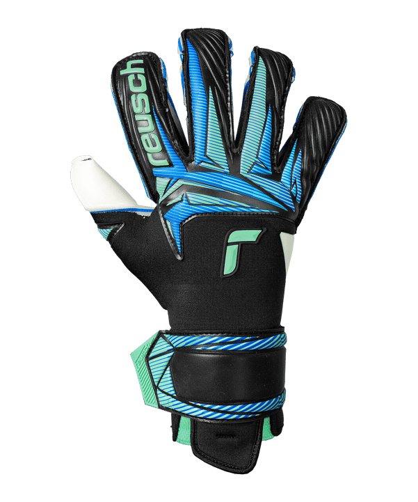 Reusch Attrakt RE:GRIP Evolution Torwarthandschuhe Schwarz - schwarz