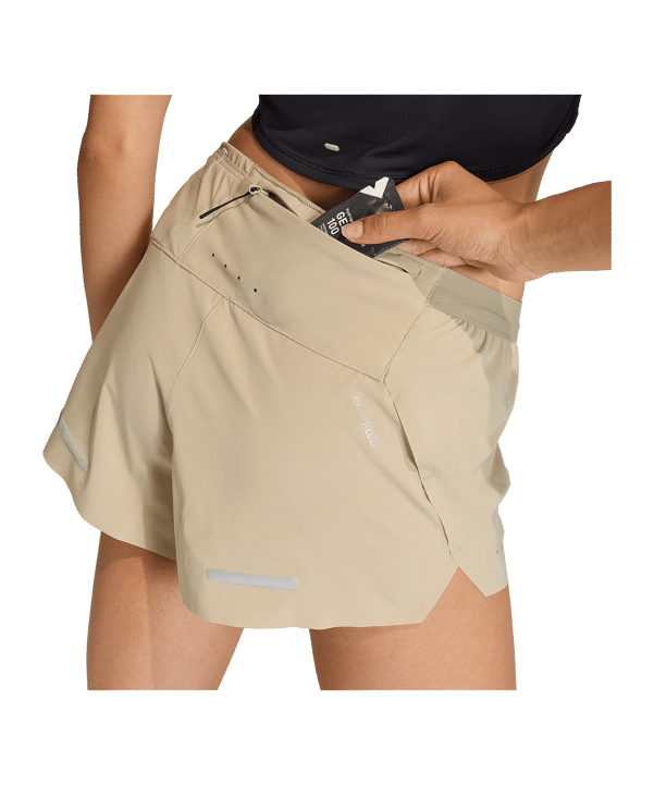adidas adi365 Climacool+ Hardloopshorts Dames Bruin - bruin