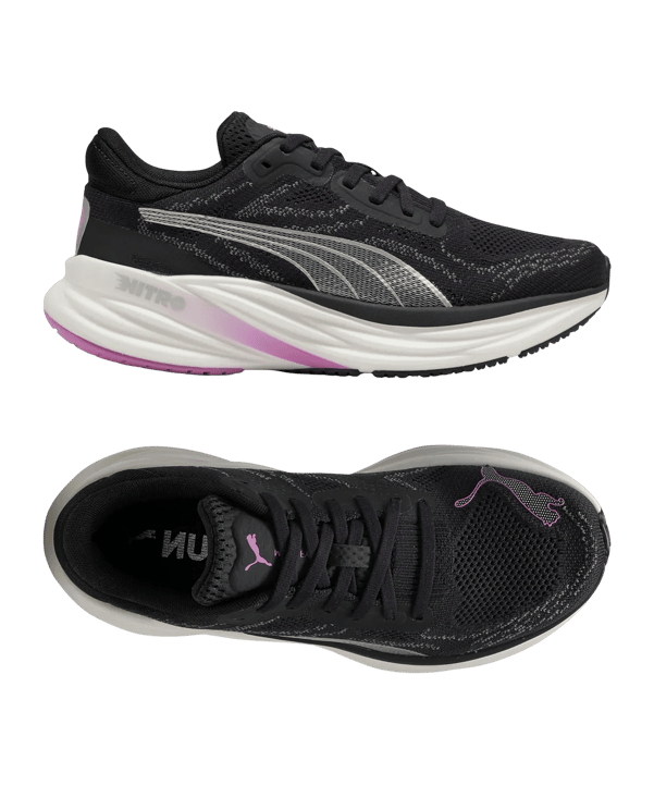 PUMA Damen Magnify Nitro 2 Laufschuh Schwarz F19 - schwarz
