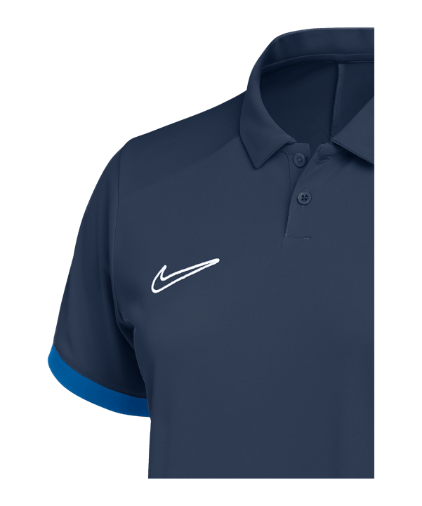 Nike Academy 25 Polo Dames Blauw F410 - blauw