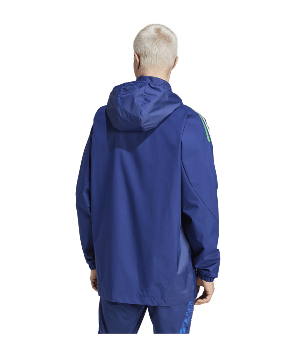 adidas Italia K-Way Blu - blu