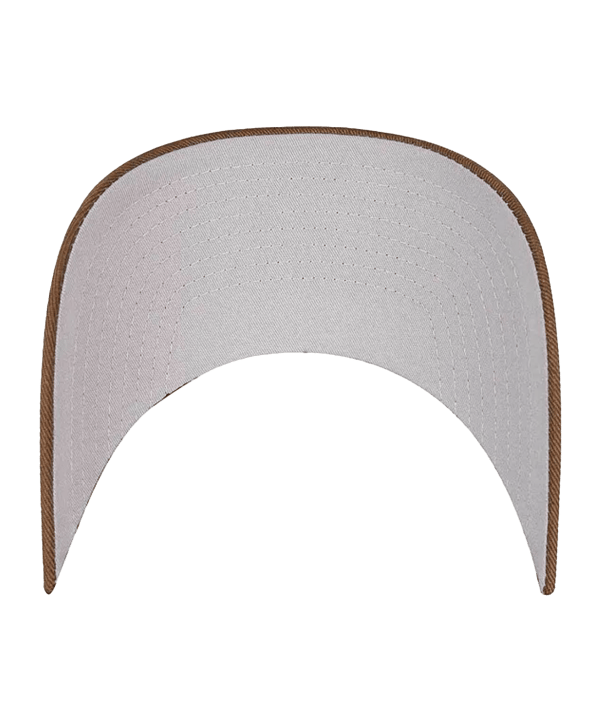 Flexfit Wooly Combed Baseball Mütze Braun - braun