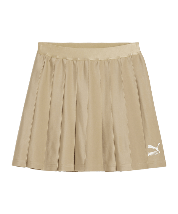 PUMA Classics Pleated Rock Damen Braun F83 - braun