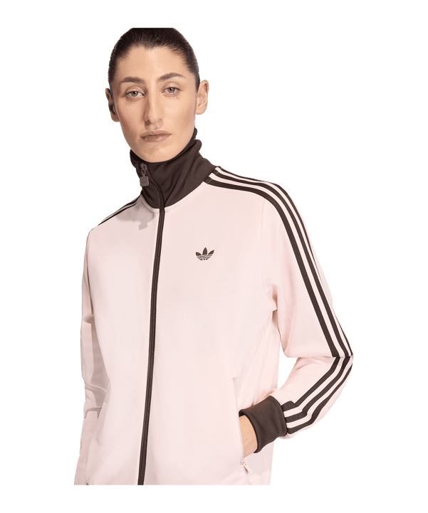 adidas Originals Classic Track Jacke Damen Rosa - rosa