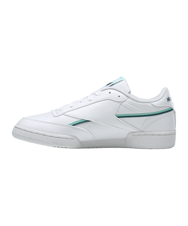 Reebok Club C 85 Vegan Weiss Grün Türkis - weiss