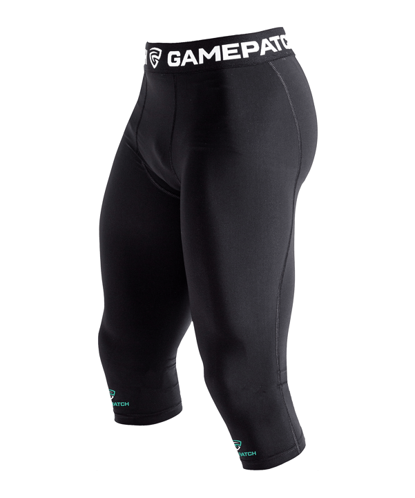 Gamepatch 3/4 Compressitight Tight Schwarz - schwarz