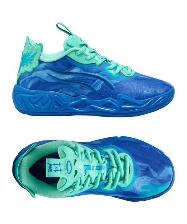 PUMA Mb.04 Lo Team Kids Blu C02 - blu