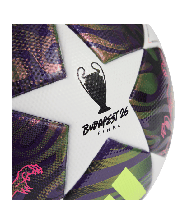 adidas UEFA Champions League Final League Trainingsball 2025/2026 Lila - lila