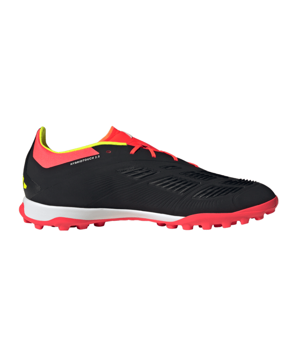 adidas Predator Elite TF Solar Energy Schwarz Weiss Rot - schwarz