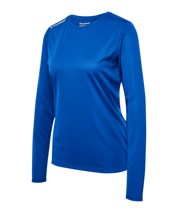 Hummel Run maglietta maniche lunghe donna  blu F7045 - blu