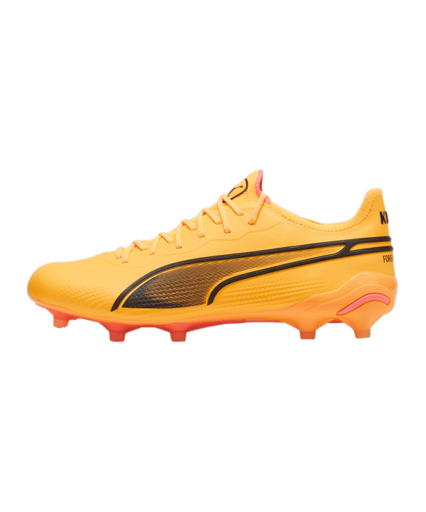 PUMA KING Ultimate FG/AG The Forever Faster Orange Schwarz F08 - orange