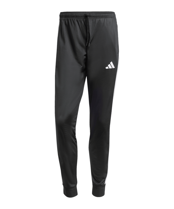 adidas 3-Stripes Tricot Trainingshose Schwarz - schwarz