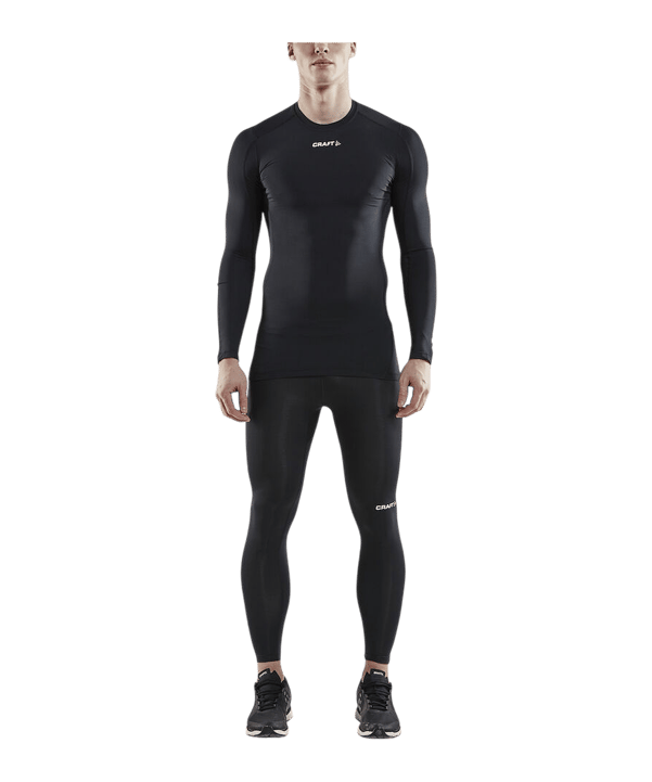 Craft Pro Control Compression Langarmshirt F999 - schwarz