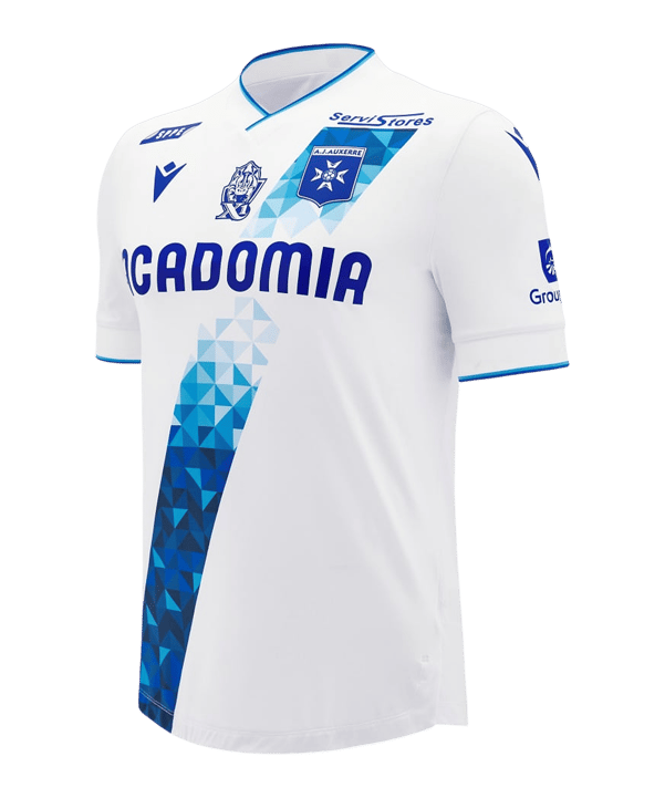 Macron AJ Auxerre Trikot Home 2024/2025 Weiss - weiss