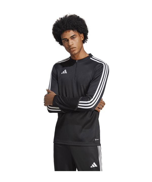 adidas Tiro 23 Track Top Schwarz Weiss - schwarz