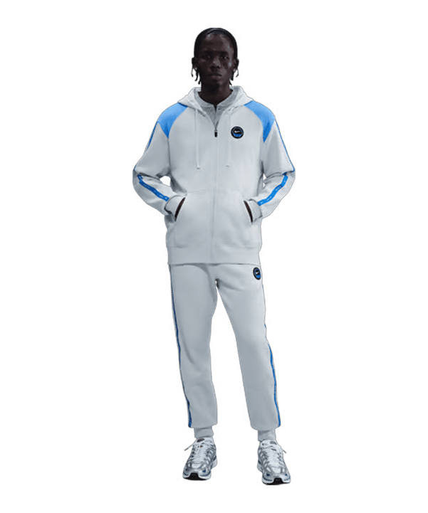 Nike Club Jas met capuchon Blauw K025 - blauw