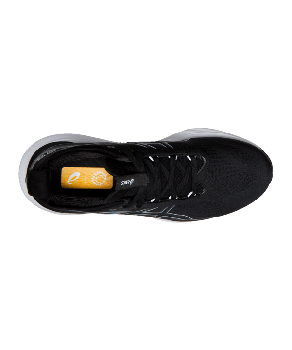 Asics Gel-Nimbus 25 Schwarz Silber F001 Laufschuh - schwarz