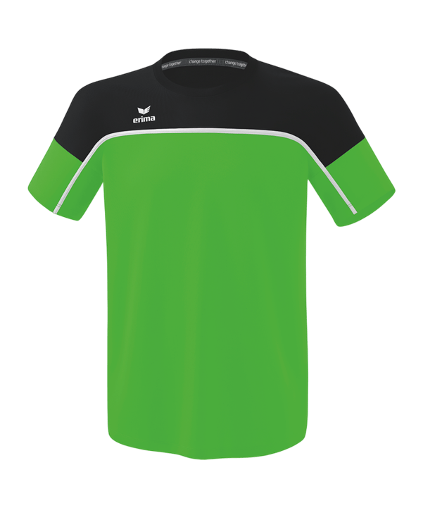 Erima Change by T-Shirt Kids Grün Schwarz - gruen
