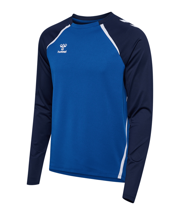 Hummel hmlLEAD 2.0 Sweatshirt Blau F8607 - blau