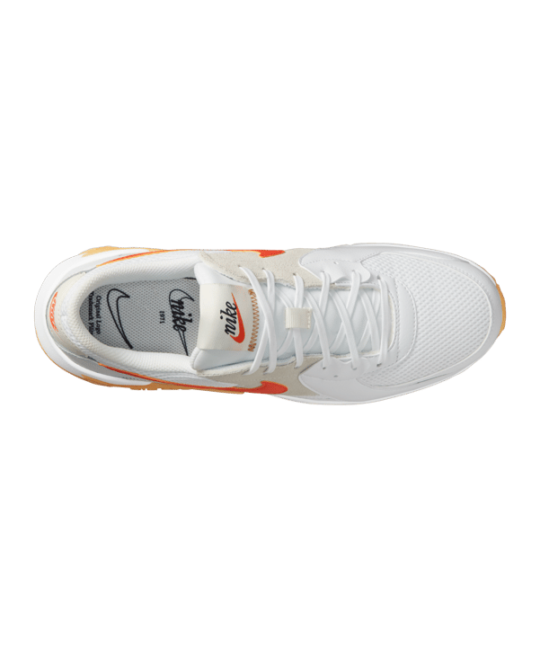 Nike Air Max Excee Weiss Orange F100 - weiss