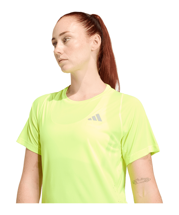 adidas Adi365 Breeze Running T-shirt Donna Giallo - giallo