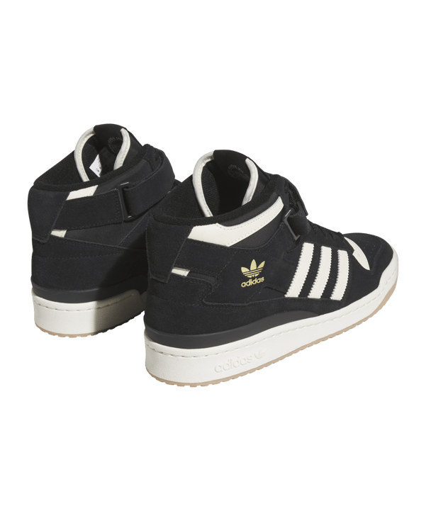 adidas Originals Forum Mid Schwarz Weiss - schwarz