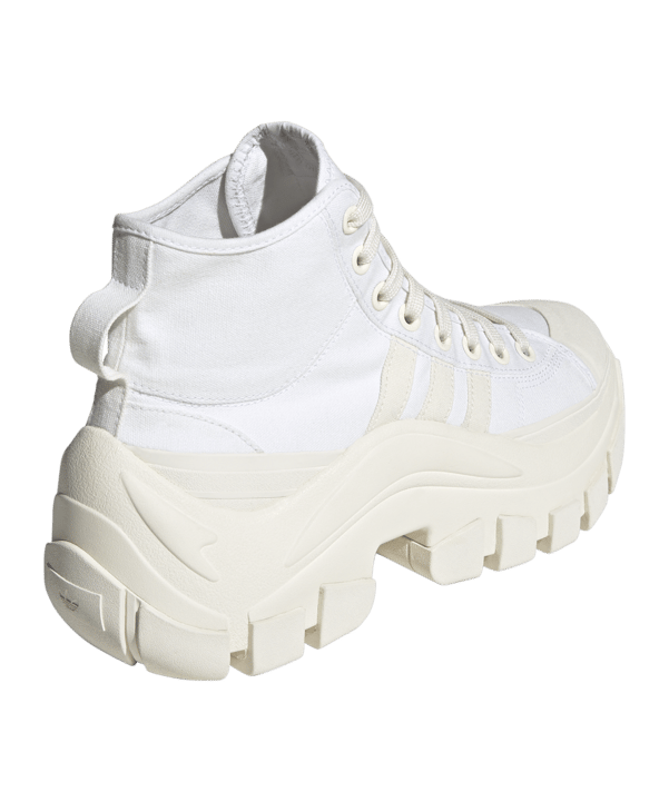 adidas Originals Nizza XY22 Hi Weiss Grau - weiss