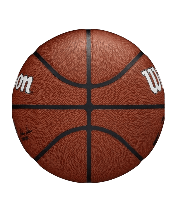 Wilson NBA Brooklyn Nets Basketball Indoorball Schwarz - braun