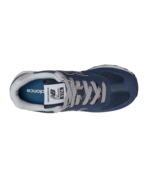 New Balance 574 Damen Blau Weiss FEVN - blau