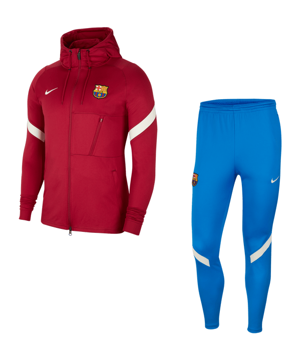 Nike FC Barcelona Strike Trainingsanzug F621 - rot