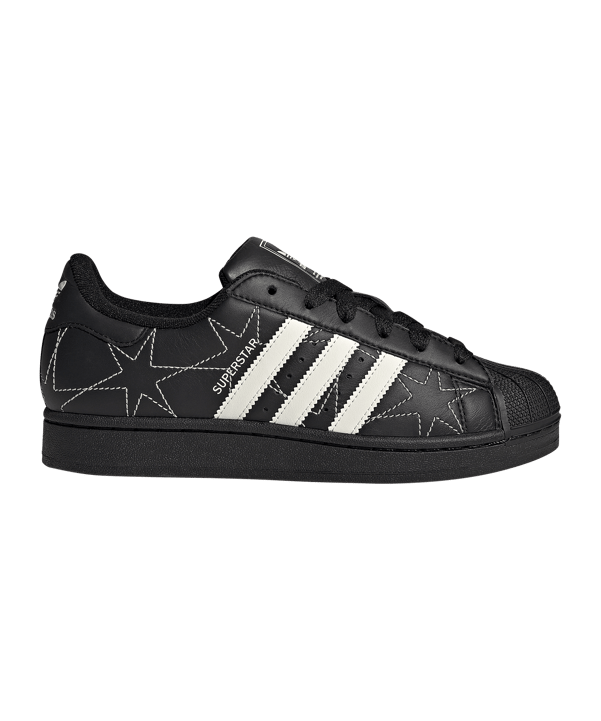 adidas Originals Superstar II Damen Schwarz - schwarz