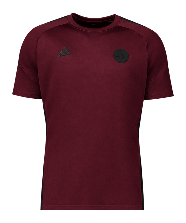 adidas 1. FC Nürnberg Sideline T-Shirt Rot - rot