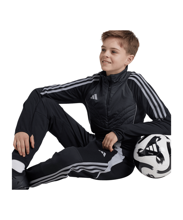 adidas Tiro 24 Winter Trainingshose Kids Schwarz - schwarz