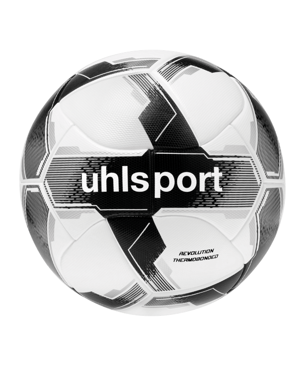 uhlsport Revolution Spielball Weiss Schwarz F01 - weiss