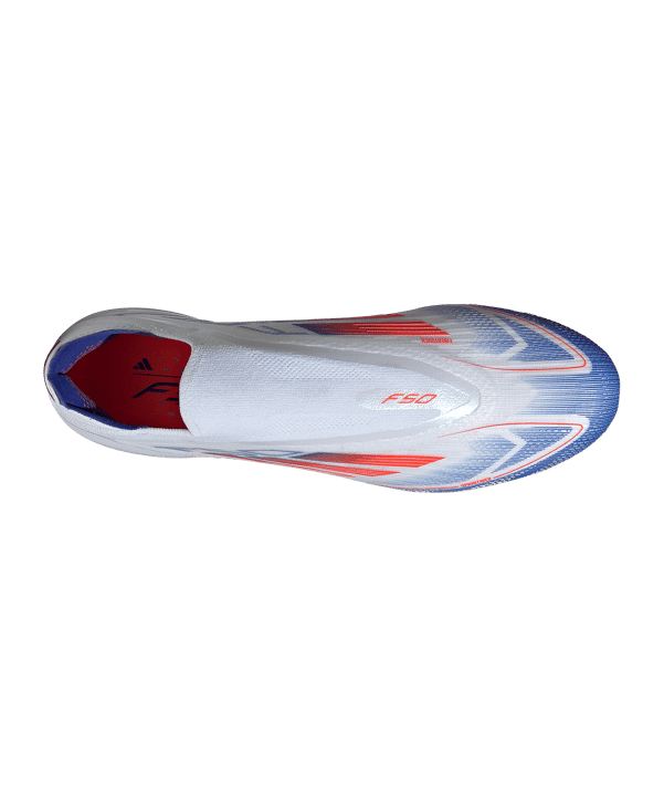 adidas F50 Elite LL FG Advancement Weiss Rot - weiss