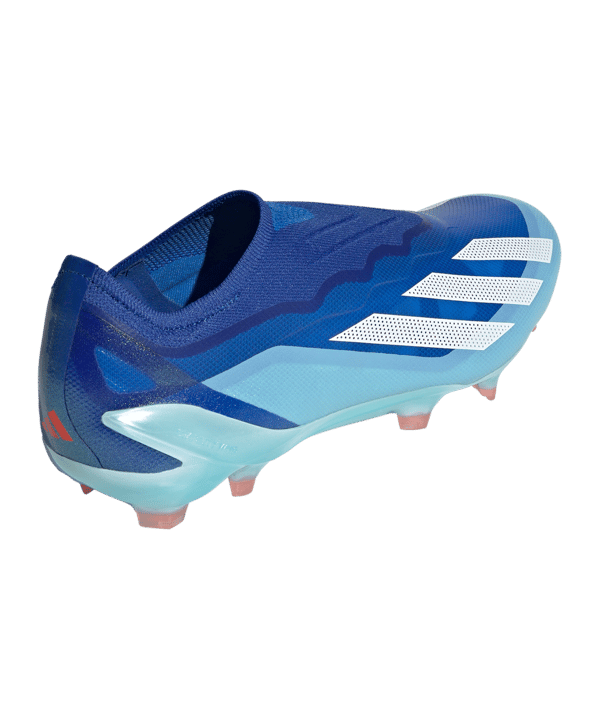 adidas X Crazyfast.1 LL FG Marinerush Blau Weiss Orange - blau