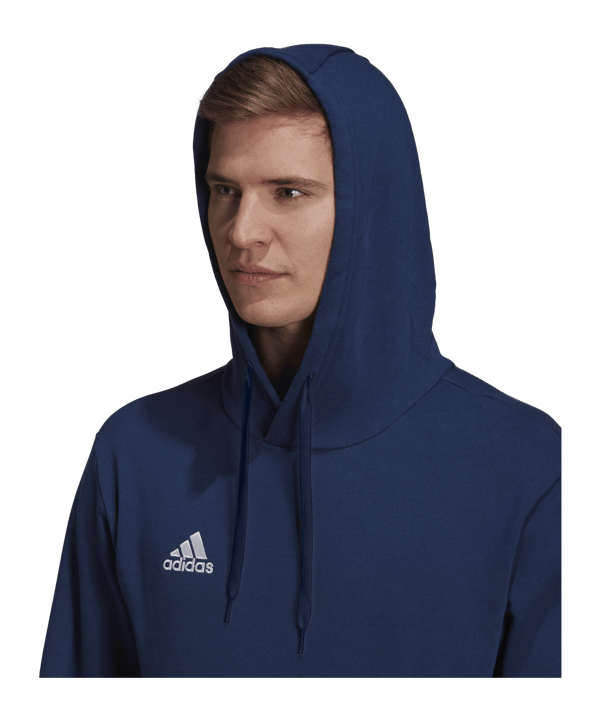 adidas Entrada 22 Hoody Blau - blau