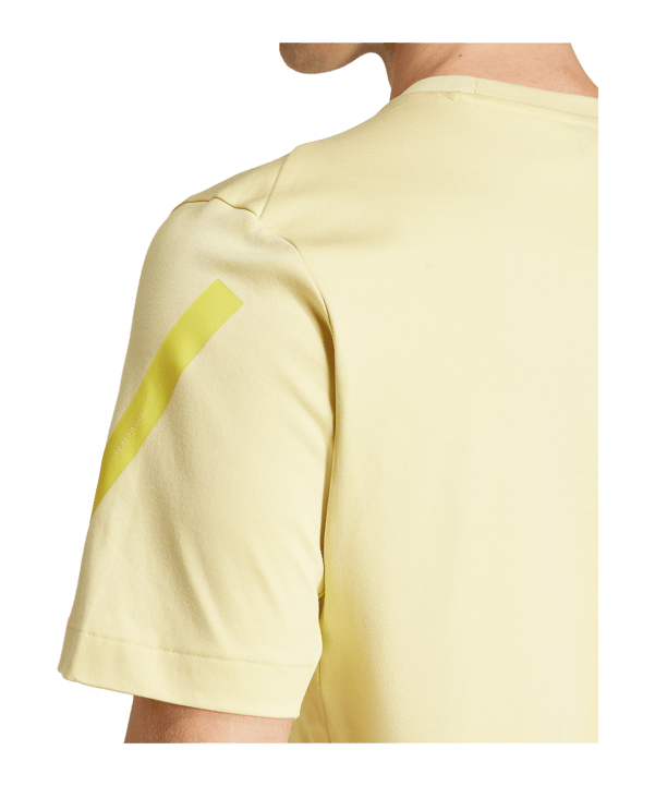 adidas Z.N.E T-shirt Giallo - giallo