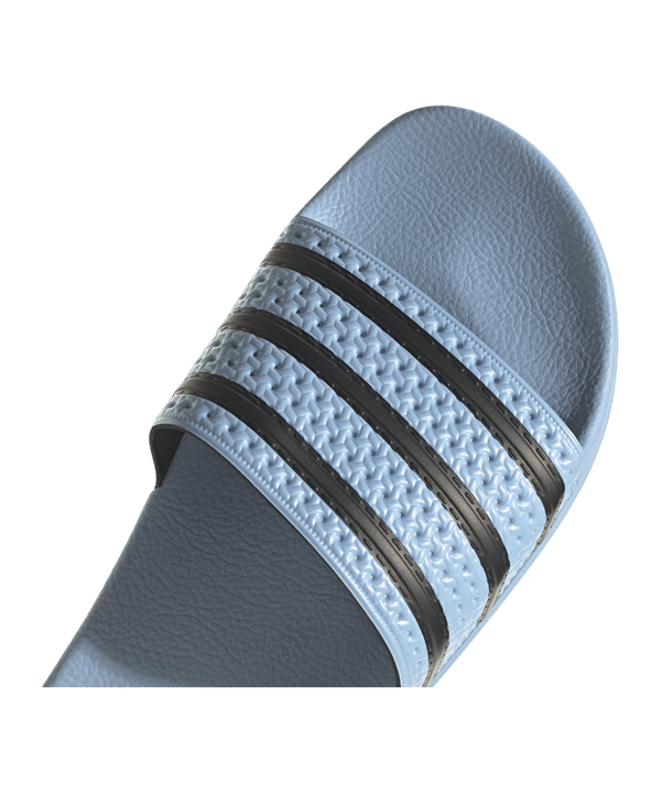 adidas Originals Adilette Blau Schwarz - blau