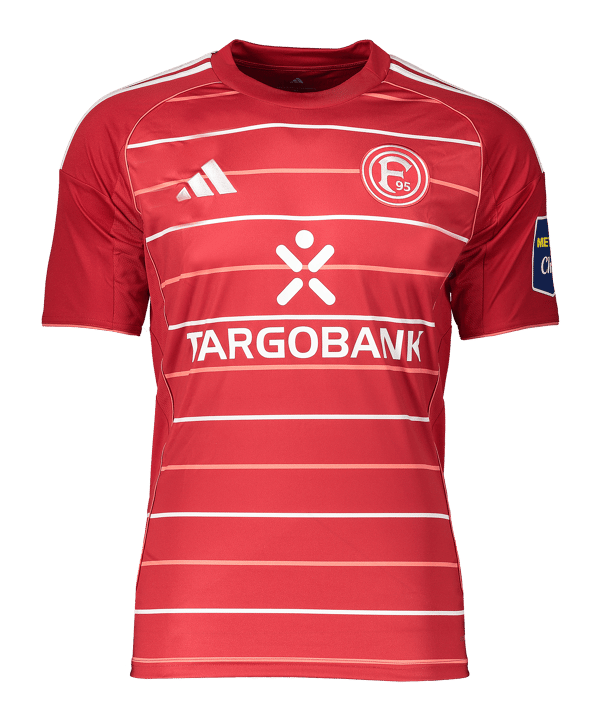 adidas Fortuna Düsseldorf Trikot Heim 2025/2026 Rot - rot